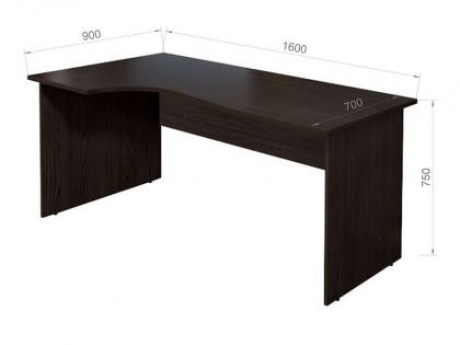 Офисная мебель Монолит СМ7.0Л Стол криволинейный(левый)