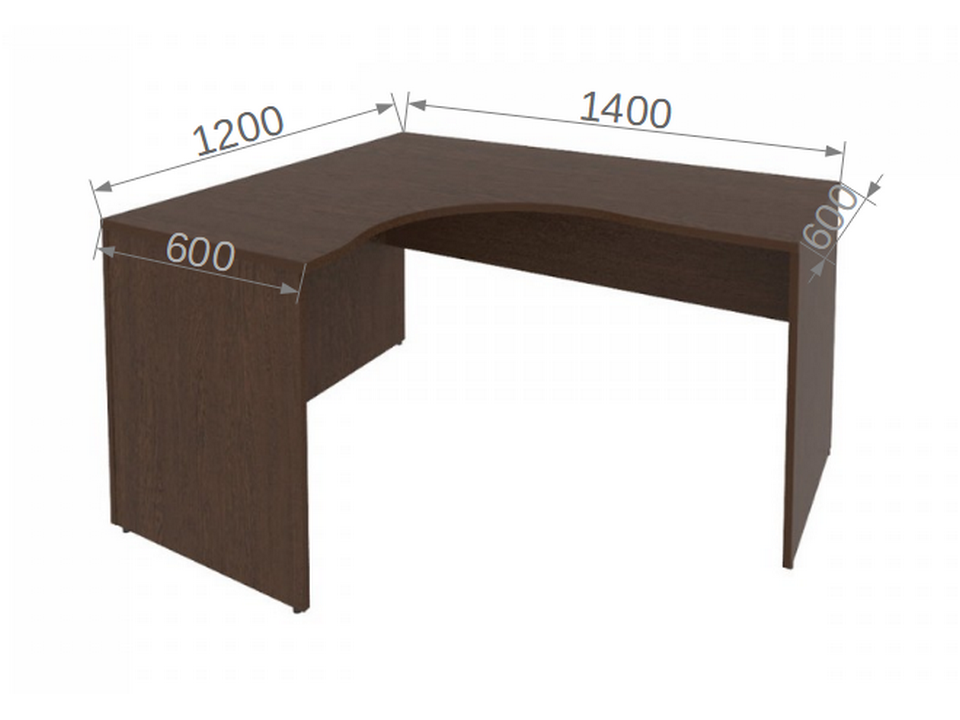 Мебель для офиса RIVA Стол угловой А.СА-3 Л