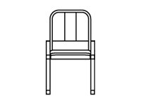 Кресла для спортивных мероприятий Эра мод. КМ12 1 посадочное место