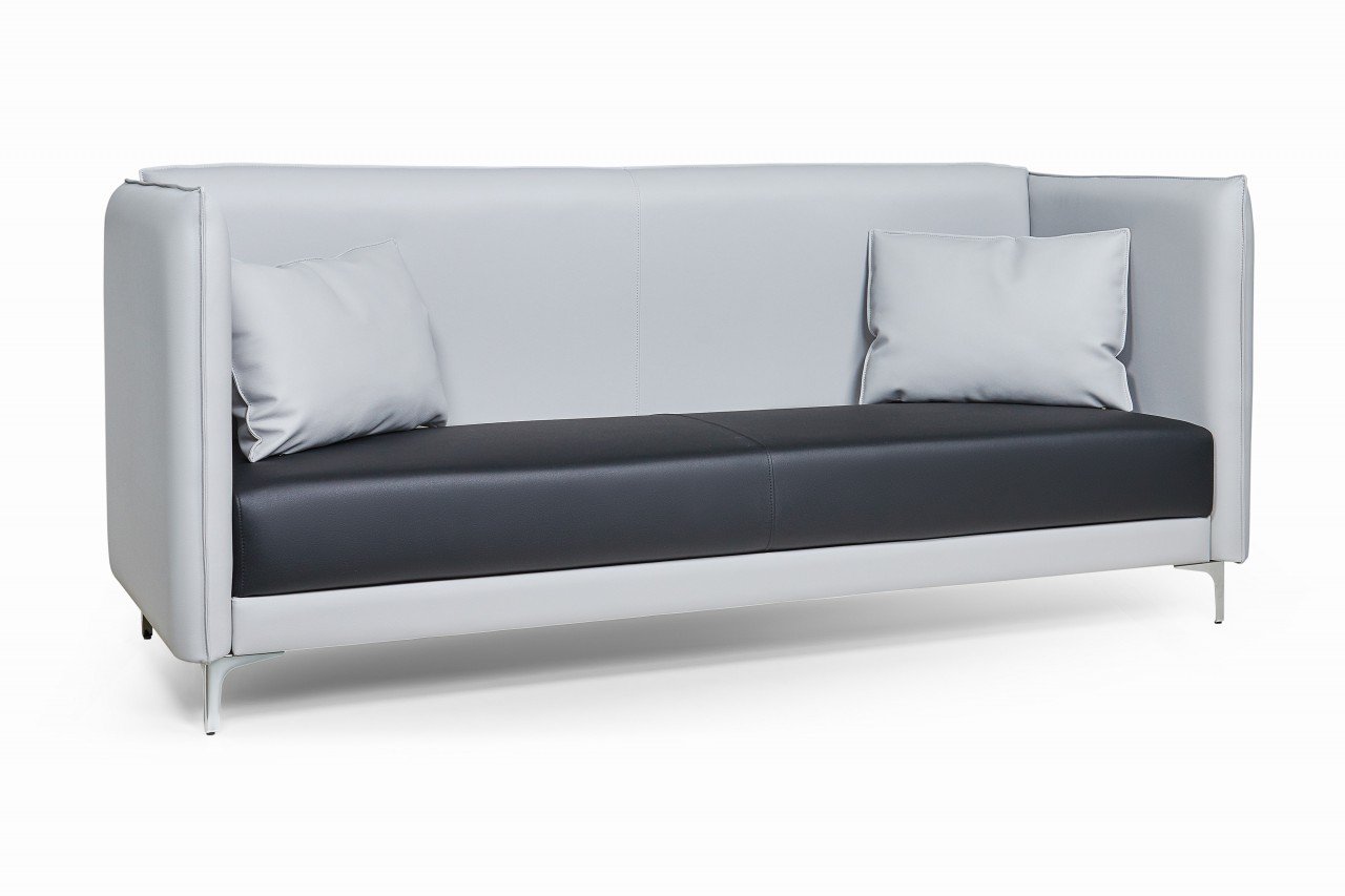 3-местный офисный диван Графит - вид 6